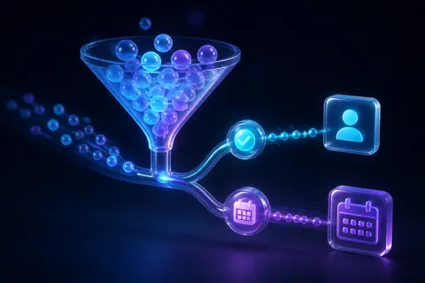 Califica y agenda leads — beneficio del servicio en Koordina